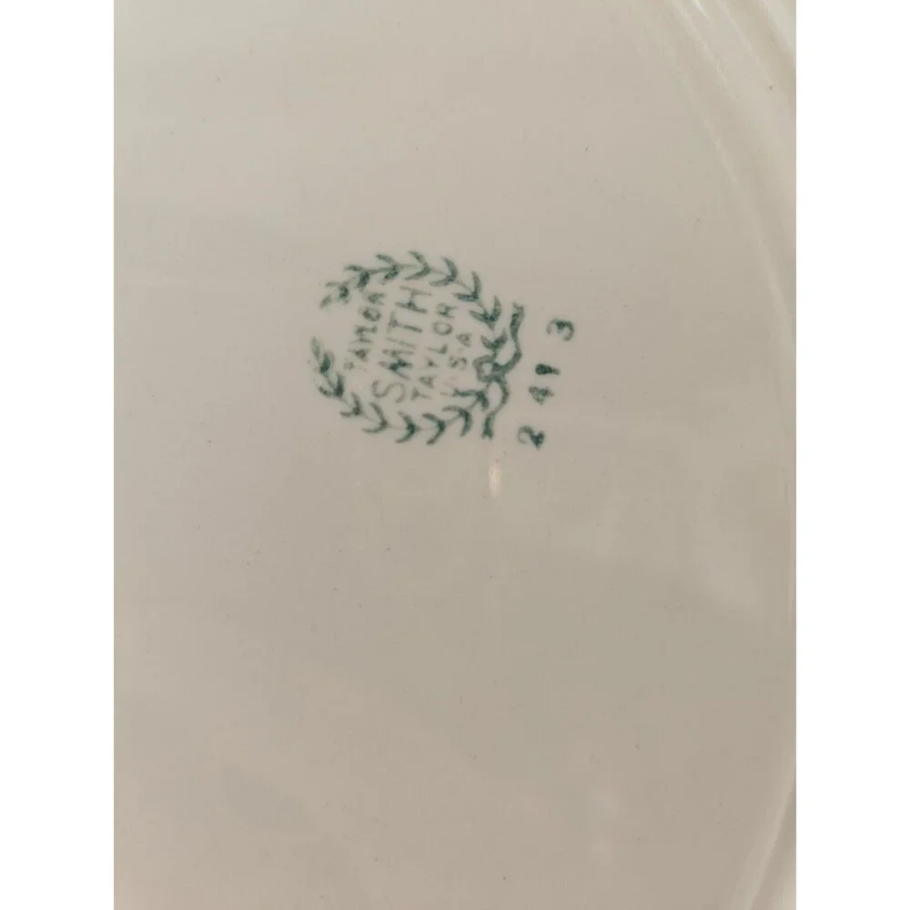 Vintage 1937 Taylor Smith & Taylor Petit Point Platter/Plate 13